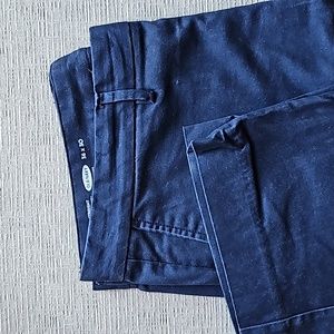 Old Navy Blue Khakis 36x30